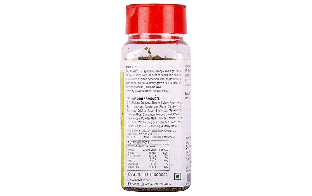 Aanya Gourmet Collection Parsley    Bottle  15 grams